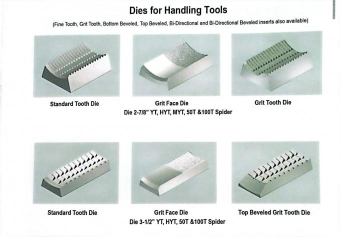  Type Tubular Handling Tools 16402-2 Power Tong Dies 0