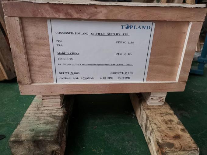 latest company news about COVER, VALVE POT FOR QF-1600 MUD PUMPDELIVERED TO ABROAD  1