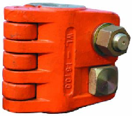Single / Double / Three Bolt Oilfield Wellhead Equipment Polished Sucker Rod Clamp 1