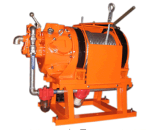 Hot Sale  XJFH-5/35  Pneumatic Winch Complete With Wire Rope Drilling Rig Spare Parts 1