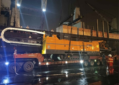 Latest company news about TOPLAND-XCMG 500TON HORIZONTAL DIRECTIONAL DRILLING RIG FOR IRAQ LONG CROSSING PROJECT