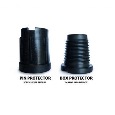 Oilfield  Drilling Rig Spare Parts Plastic Drill Pipe Thread Protector Heavy Duty For Drilling