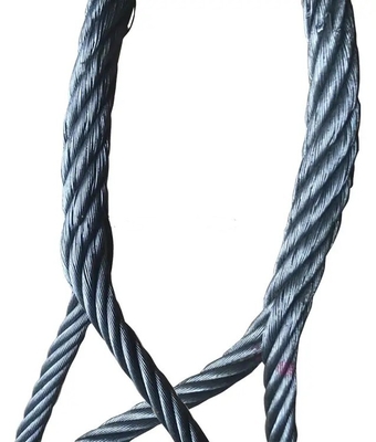 Stainless Steel Drilling Rig Spare Parts Wire Ropes Braided Sling