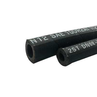 Weather Resistant Rotary Drilling Hose High Pressure Hydraulic Hose SAE 100 R1 R2