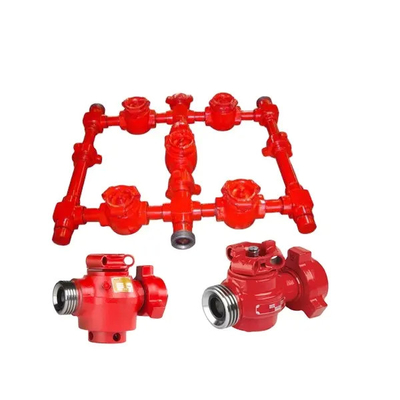 API Mud Pump Parts Suction Manifold And Discharge Manifold F500-F1600 Mud Pump