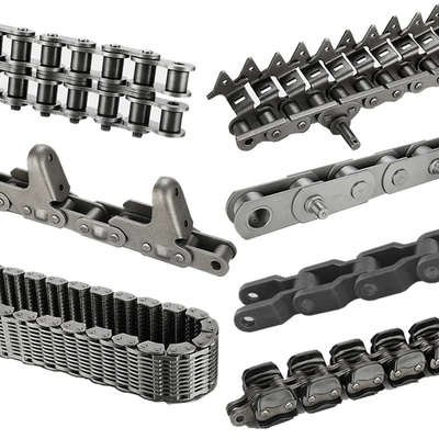Stainless steel Precision Roller / Lifting Chain With Straight Side Plates / Short Pitch