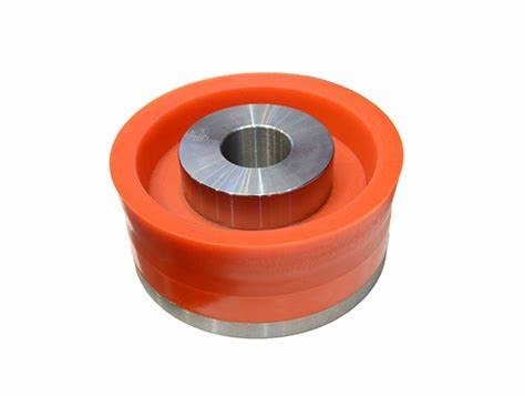 Forged Mud Pump Spare Parts Urethane Bonded Piston Head  API 7K