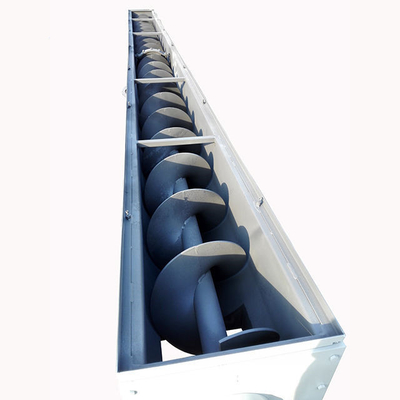 China Shaft U Type Spiral / Screw Conveyor For Drilling Mud Rig Parts for sale