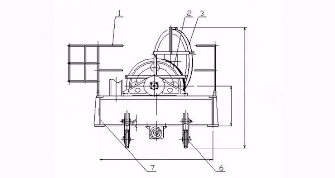 TC450 API 4F Drilling Rig Spare Parts Top Lifting TC type Crown Block 0
