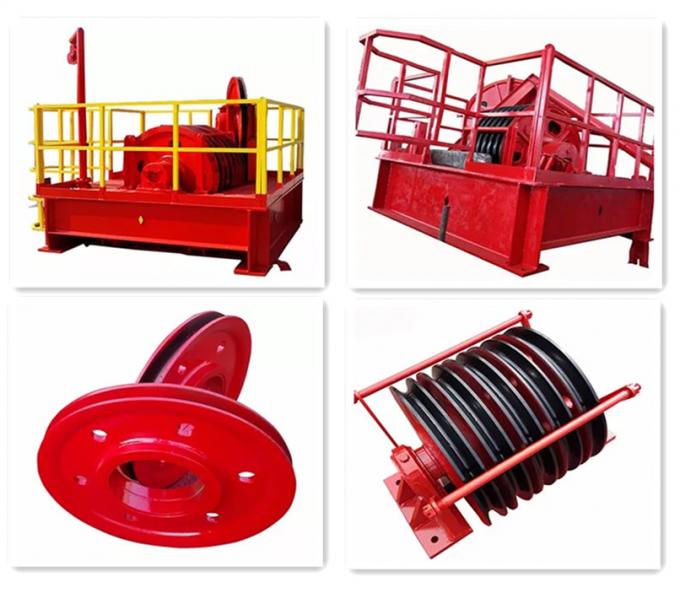 TC450 API 4F Drilling Rig Spare Parts Top Lifting TC type Crown Block 1