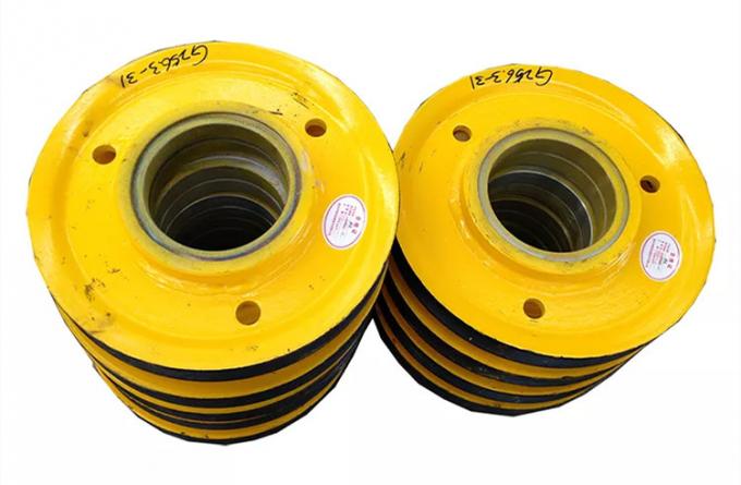 Steel Drilling Rig Spare Parts Wire Rope Sheaves Casting Block Pulley 1
