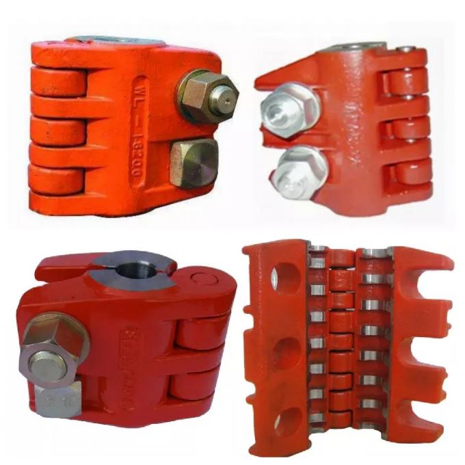 Single / Double / Three Bolt Oilfield Wellhead Equipment Polished Sucker Rod Clamp 3