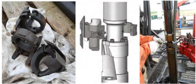 ESP Downhole Cross Coupling Protector Downhole Drilling Tools Cable Clamp 0