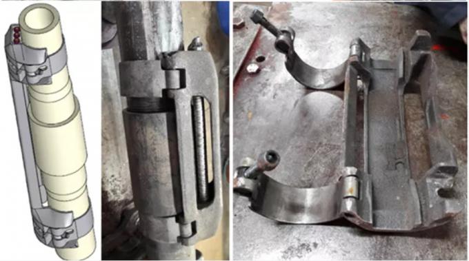 ESP Downhole Cross Coupling Protector Downhole Drilling Tools Cable Clamp 1