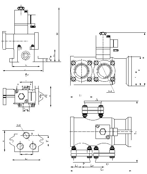 K23JD Drilling Rig Parts Electric Directional Control Valve Two Position Three Way 0
