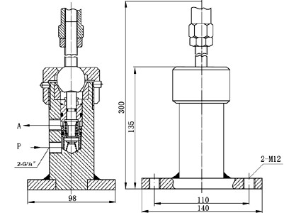 Anti Bumping Self Returning Control Valve Drilling Rig Spare Parts FP-L6 ring on valve 1