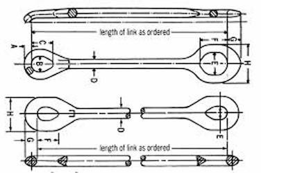 Double Arm Drilling Elevator Bail / Elevator Link Drilling Equipment 0