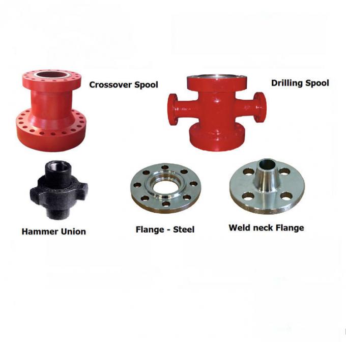 API 16A Oilfield Well Equipment Drilling Adapters Flange Spacer Spool 2