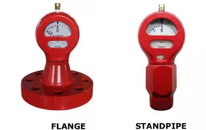 Oilfield API Standard Drilling Instruments Type F Model 6 Mud Pump Pressure Gauge 0