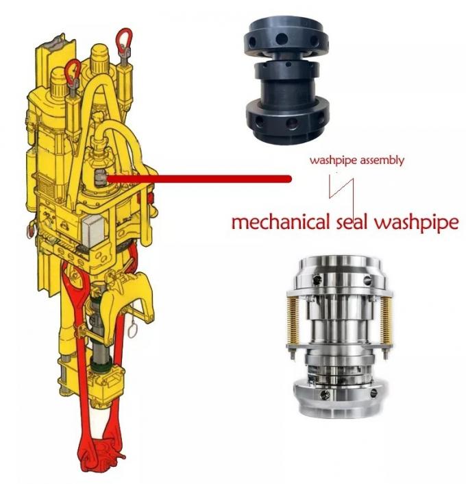 Mechanical Seal Washpipe Assembly Top Drive Seal Ring For Oil Drilling 1