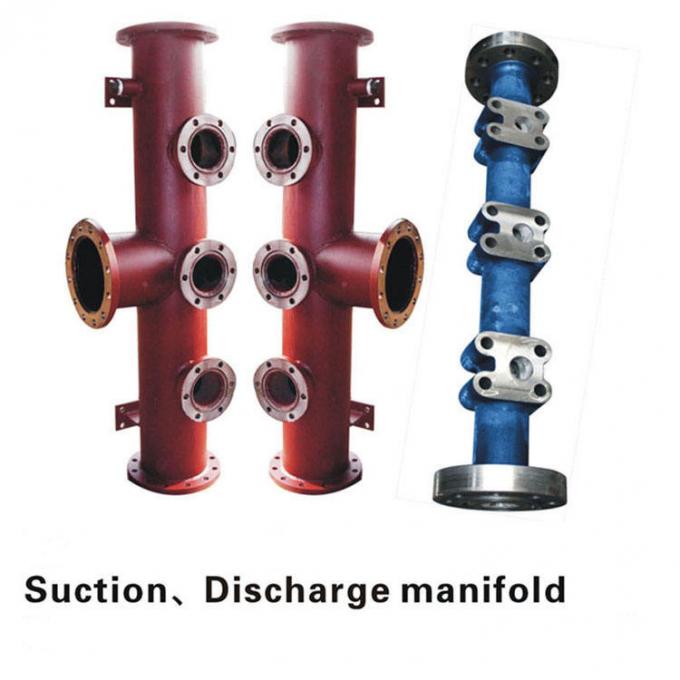 API Mud Pump Parts Suction Manifold And Discharge Manifold F500-F1600 Mud Pump 0