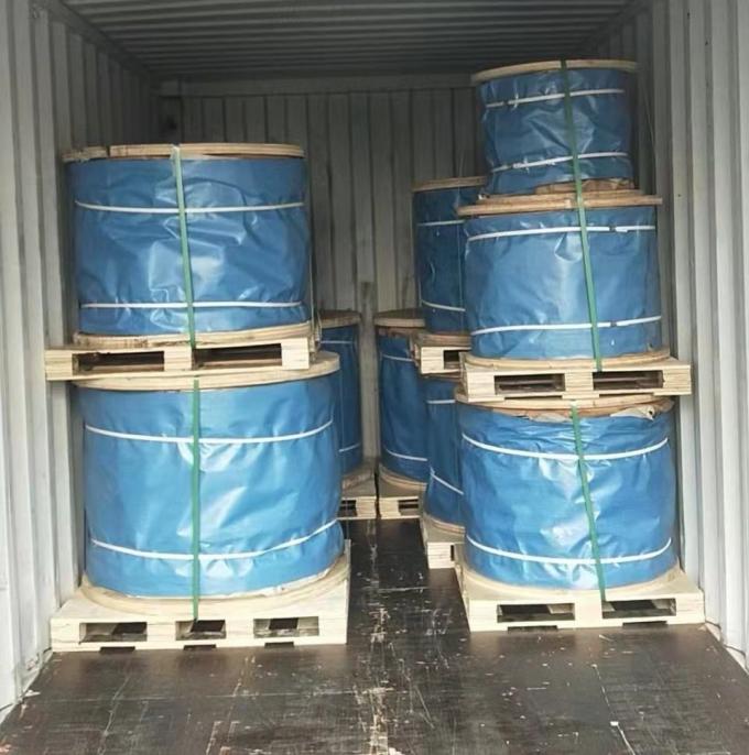 Galvanized / Non-Galvanized Steel Wire Rope 6×31WS-IWRC Rasing Line 1