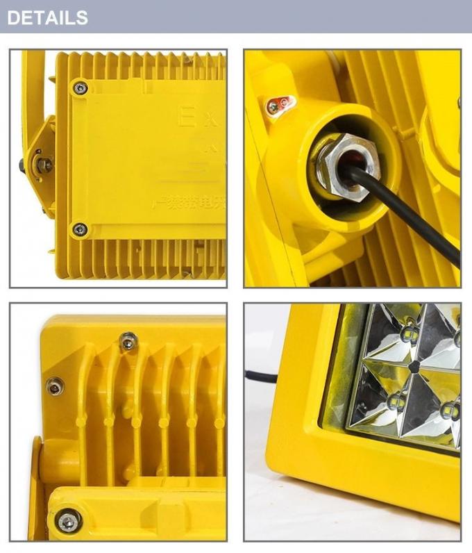 Oilfield Drilling Rig Spare Parts LED 80-160W Explosion Proof Lighting Fixture 0