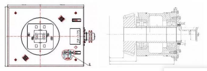 API Standard ZP135-ZP495 Drilling Rig Rotary Table With Master Bushing 0