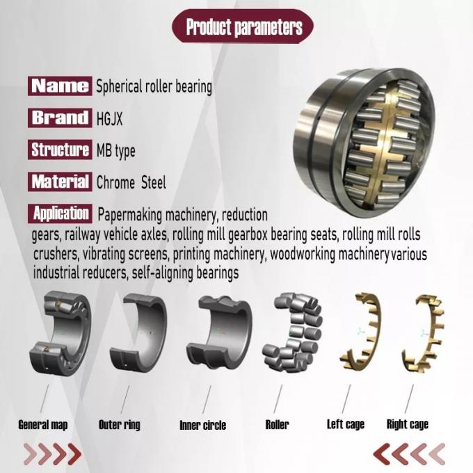 Deep Groove Oilfield Bearings 22230 Spherical Roller Bearing 22320MB / C3 W33 0