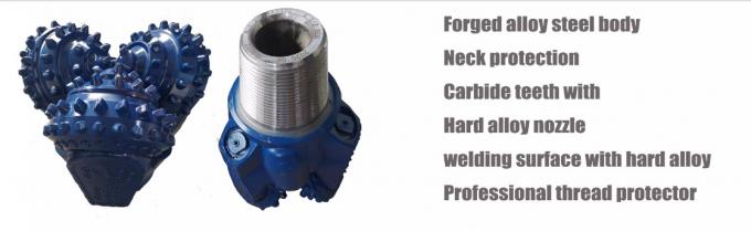 API Drilling Rig Spare Parts TCI Tricone Three Cone Rock Roller Drill Bit For Oil Rig 1