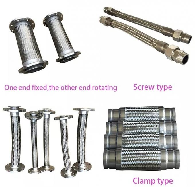 Metal Pipe Rotary Drilling Hose Stainless Steel Wire Braided Flexible Hose 1