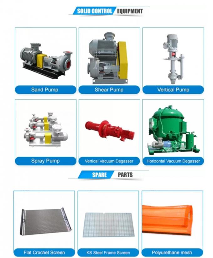 Drilling Mud Rig Solid Control Equipment Spray Pump 32SB180J 2