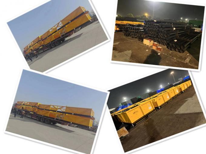 Oilfield Drilling Rig Spare Parts Drill Pipe Racks / Basket For Oil And Water Well 2