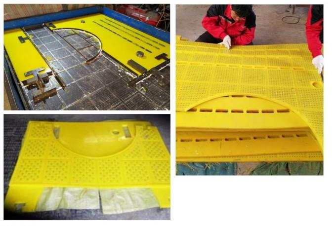 Polyurethane Rubber Anti Slip Mat Drilling Rig Spare Parts Rotary Table Rig Floor Mats 0