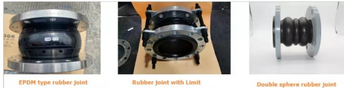 Double Flanged Rubber Compensator Soft Flexible Expansion Joint 2