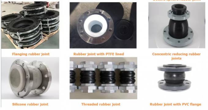 Double Flanged Rubber Compensator Soft Flexible Expansion Joint 3