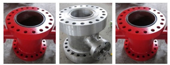 Oilfield Wellhead Drilling Tools API 6A Casing Head Spool Drilling Spool 0