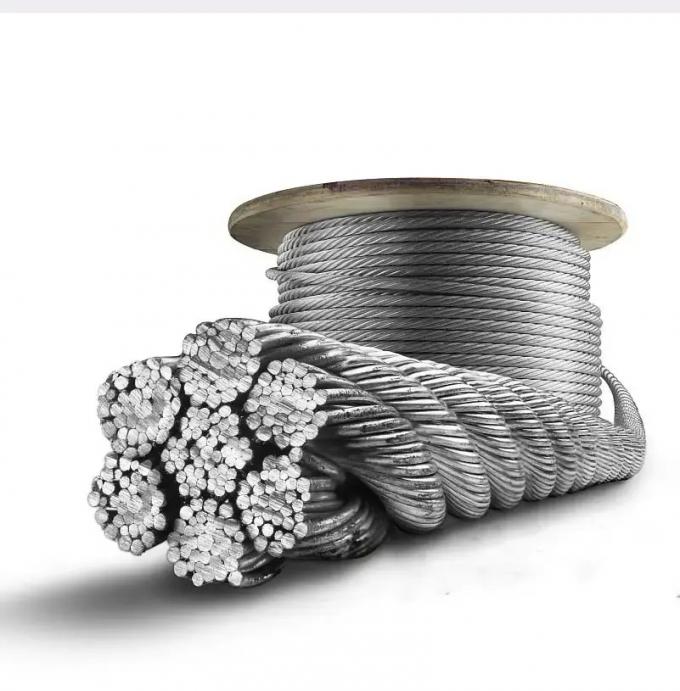 Oilfield 25.4mm 6 x 19S IWRC IPS sZ Lubricated Wire Rope Drilling Line 6×19S-IWRC Drilling Rig Drawworks Parts Lifting 1