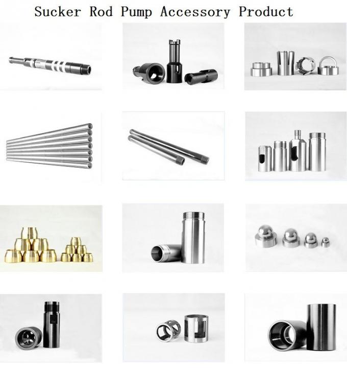 API 11B Drilling Rig Spare Parts Alloy Steel Polished Sucker Rod AISI 4140 0