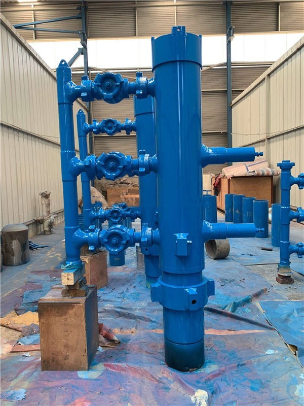 AISI 4145H Oilfield Cementing Tools Double Plug Top Drive Rotating Cement Head For Casing 0