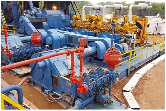 Oilfield Drilling API Triplex Piston Mud Pump Spare Parts Crankshaft Assembly 1