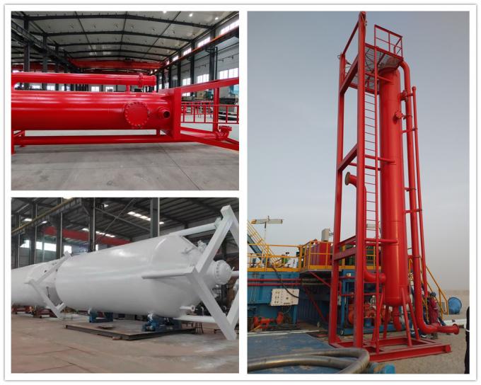 Solids Control Equipment Mud Gas Separator (Gas-Buster/ Poor Boy Degasser) 0