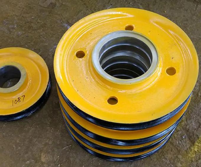 Heavy Duty Sheave Crown Pulley Block Drilling Rig Spare Parts Wheel Sheave 0