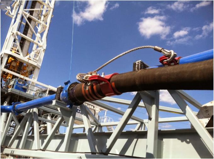 API Fire Resistant Rotary Drilling Hose Drilling Rig Spare Parts For Oil Fields Hose 0