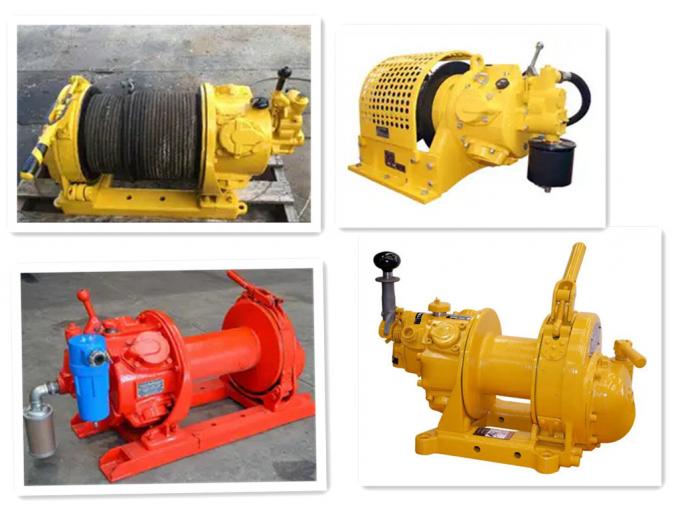 Drilling Rig Spare Parts Lifting Hauling Equipment QJL 0.5 / 40(A) / QJ5 / 220(B) Air Winch 2