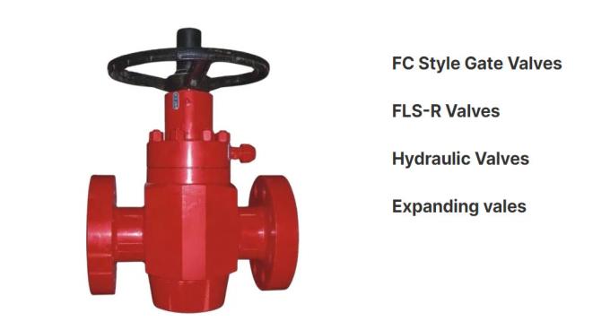 API 6A Wellhead Equipment Steel Hydraulic Gate Valve For Welling Drilling 0