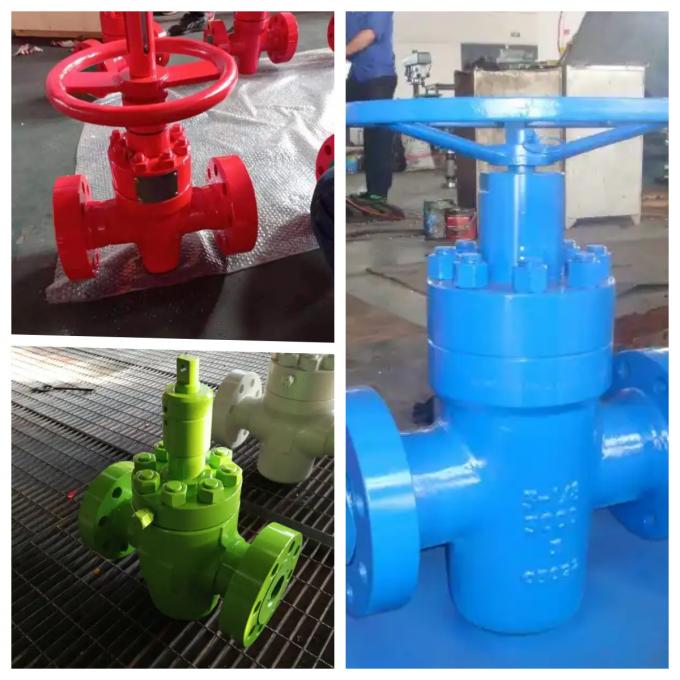 API 6A Wellhead Equipment Steel Hydraulic Gate Valve For Welling Drilling 2
