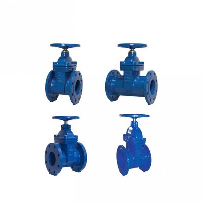 Ductile Cast Iron Manifold Control Valve DN50 Resilient Seated Gate Valve 0