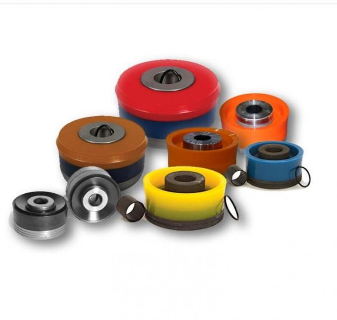 12P160 Mud Pump Spares Piston API 7K Urethane Bonded Piston Head 0