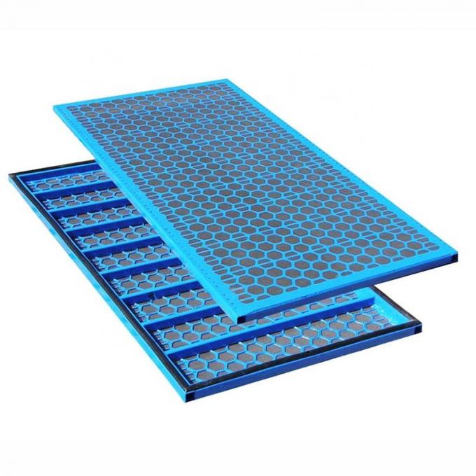 Frame Flat Swaco Mongoose Vibrating Hexagonal Shale Shaker Screens 0